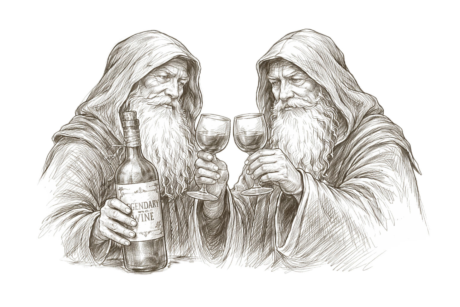 The Creators — two wise figures